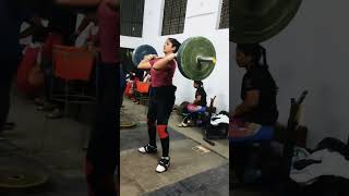 75kg Clean&Jerk back stage  #motivation #viralvideo #district #up32 #competition #sports #power