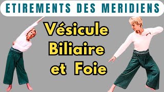 ETIREMENTS DES MERIDIENS VESICULE BILIAIRE ET FOIE (Qi Gong du printemps)