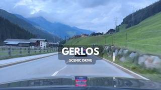 [🇦🇹 4k Alpine Driving] Gerlos Pass in gloomy weather - Austria, Tirol