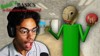 my friend asked me to play a baldi game, so i played 3