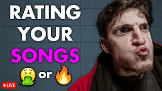 🔴Rating YOUR MUSIC (Advice + Tips ) w/ @MC LOCKED🔴