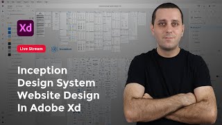 Website Design in Adobe Xd using Inception Design System