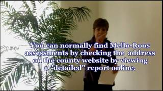 What is Mello-Roos?  Video by Lynda Eisenmann