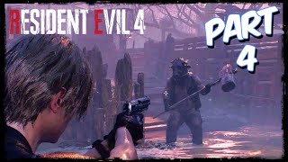 RESIDENT EVIL 4 REMAKE PS5 Gameplay Walkthrough Part 4 - Clearing the Fish Farm Area (Chapter 3)