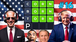 US Presidents Play WORDLE 16