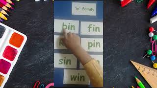 Incredible 'In' Family: Exploring Words and Fun!"