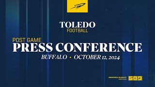 Toledo Football vs. Buffalo Post Game Press Conference