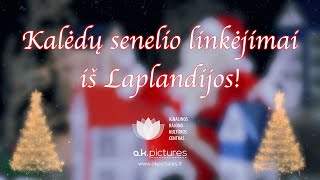 Kalėdų senelio linkėjimai iš Laplandijos // 4k