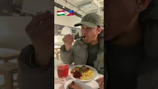 Meatballs at IKEA Hungary #trending #pinoysaeurope #mukbang #pinoysahungary