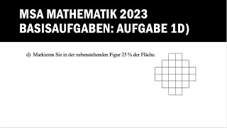 MSA Mathematik 2023 Berlin/Brandenburg Aufgabe 1d)