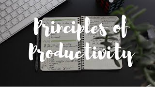 Principles of Productivity from RPGs