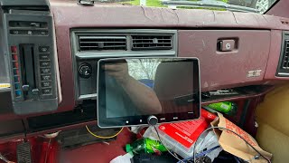 Boss Audio Elite BE9ACP-C install 1987 Chevrolet S10