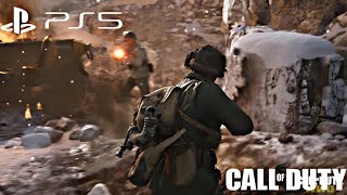 "Call of Duty: World at war | their land their blood PS5 Gameplay -4K60 FPS