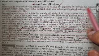 uses and abuses of Facebook composition writing