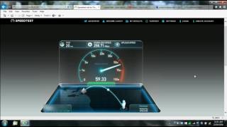 1 minute SUNDAY SPEEDTEST OOKLA