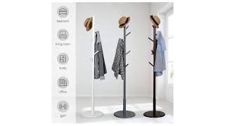 Sturdy Wooden Coat Rack Stand