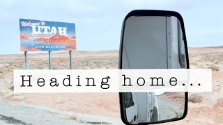 Heading home | enjoying the layers | vlog 34