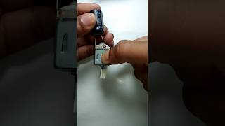 experiment with capacitor DC Motor #shorts #pbexperiment