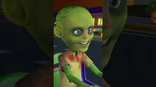 Жуткий колеса на автобусе #shorts #halloweenbus #spookyrhymes #kidscartoon #littletreehouse