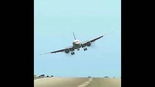 worst landing video | never seen landing on runway| plane dances and circles #shorts #landing