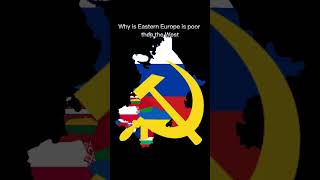 Why Eastern Europe is poor #countries #geography #mapping #subscribe #views #shorts