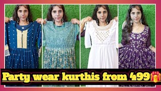 Give away gift from Diya fashions #partywear kurthis and kurtha sets #order no 8688226658