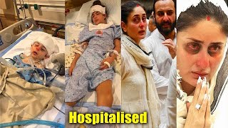 Kareena Kapoor 😭 seen crying Badly as Taimur Ali Khan admitted to Hospital after Injury