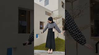 Outfit simple ke kampus #fyp #ootdhijab