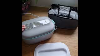 Gamelle Chauffante 75W 3 en 1 Haute Puissance Lunch Box, Boîte repas chauffante très pratique quand