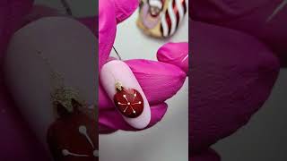 Christmas nail art tutorial #nailart #viral #shorts #trending #tutorial #creative #viralvideo #short