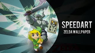 Speed Art #15 // Zelda Wallpaper