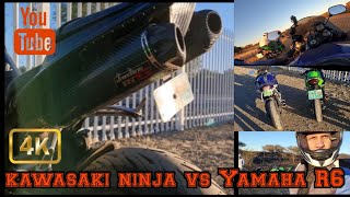 #kawasaki NINJA 400 vs #yamaha R6