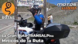 La Gran Ruta 𝗧𝗥𝗔𝗡𝗦𝗔𝗟𝗣𝗶𝗻𝗮  | Del Passo Pordoi al FluelaPass por el Mítico Stelvio | Motosx1000