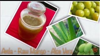 Amla Raw Mango Aloe Vera Jam Spread | Immunity Enhancing Jam Spread | Homemade Chyawanprash Recipe