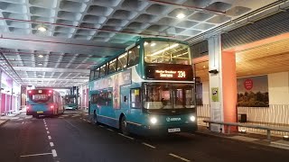 (Volvo A249 Thrash) Journey on Arriva Kent 334 (GN04UEW, 6429) Volvo B7TL ALX400