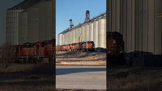 BNSF small power move over the Moorhead Subdivision