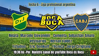 Defensa y Justicia vs Boca - Fecha 6 - Liga profesional Argentina