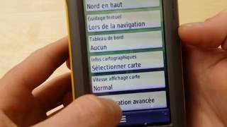 Augmenter le niveau de détail dans un appareil Garmin