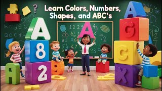 Learning ABC, Numbers, Colors, and Shapes  | Preschool Learning Videos | E-Family Channel