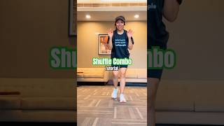 New Shuffle Combo Tutorial💃 Easy or tough??😍 #ashortaday #tutorial #shuffledance #dance #creator