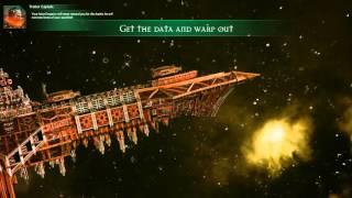 Battlefleet Gothic Armada gameplay Walkthrough Part 4 - Data Recovery -.-'