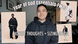 Fear of God Essentials FW23 Sizing Guide | WATCH BEFORE YOU BUY!