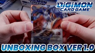 DIPENDENZA DA DIGIMON!! UNBOXING DIGIMON CARD GAME VER 1.0