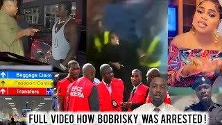 EFCC VIDEO FOOTAGE OF BOBRISKY ARREST AT LAGOS AIRPORT || POLICE DRAG VERYDARKMAN TO COURT