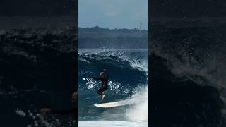 Gnarliest end section I’ve ever surfed #surf #surfing