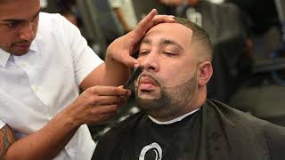 SKIN FADE WITH BEARD DEMO:: **Must SEE** super clean process