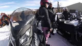 Snowmobiling Cedar Breaks Jan 2020