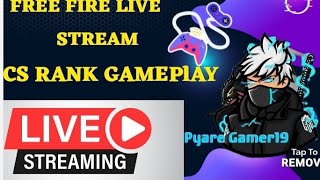 [🔴LIVE] CS RANK GRANDMASTER GAMEPLAY|| FREE FIRE MAX|| #freefire #shorts #gaming