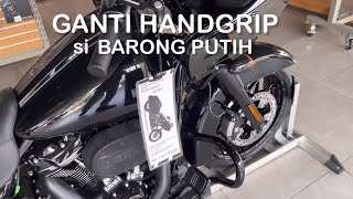 pilih handgrip original harley atau handgrip rsd