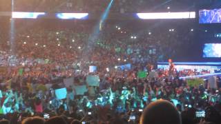 WWE Wrestlemania XXX - The Rock Entrance - LIVE HD @Superdome April 6th 2014